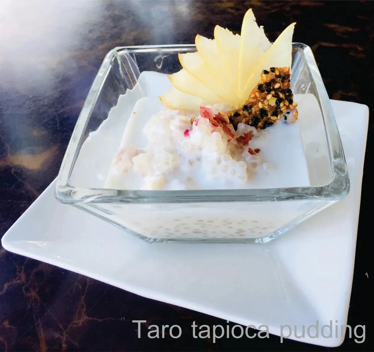 Taro Tapioca Pudding