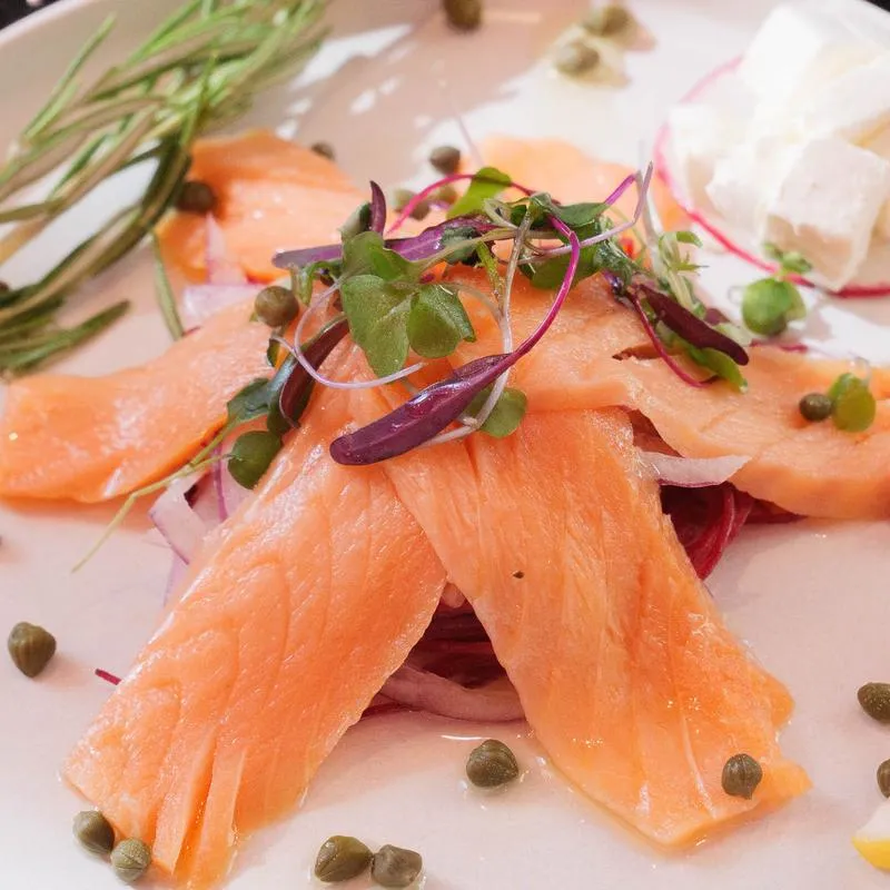 Salmon Carpaccio