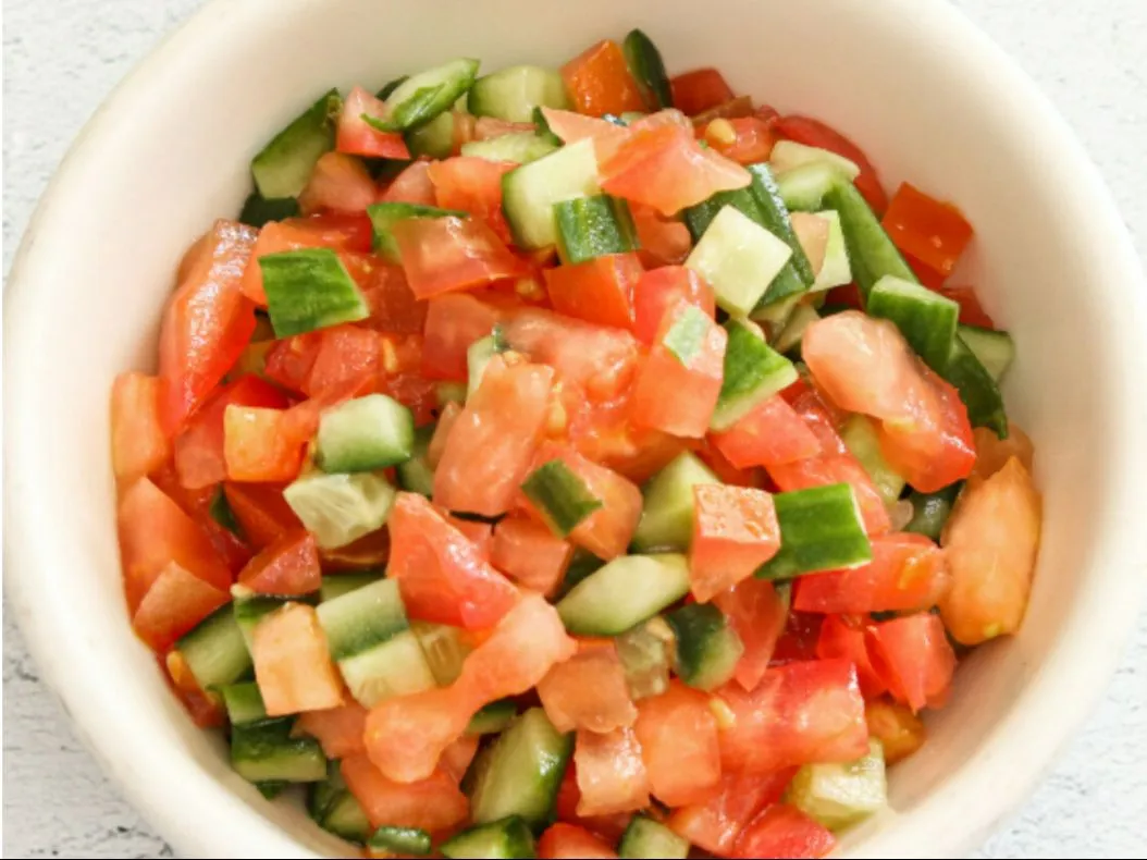 Israeli Vegetable Salad
