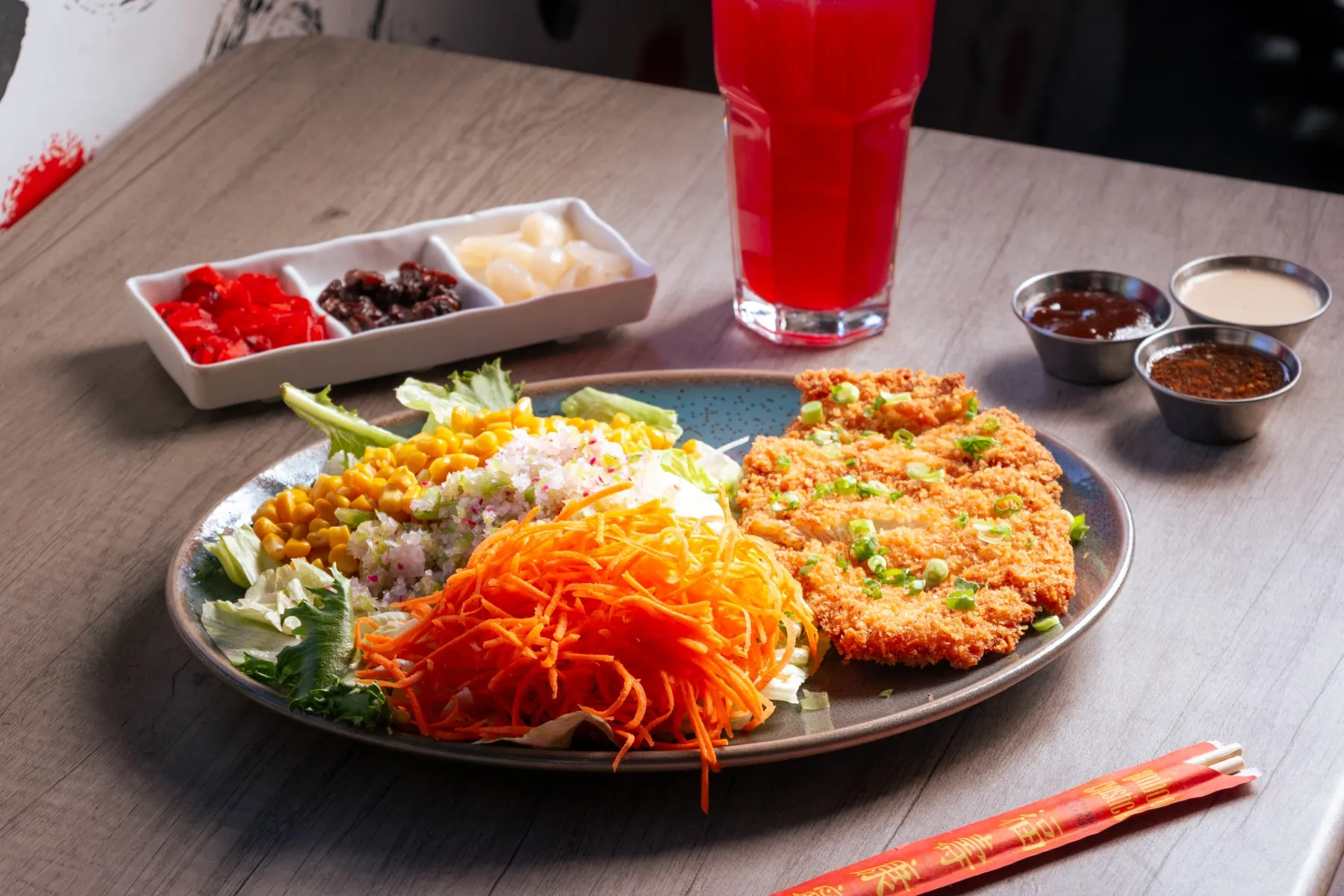 Chicken Cutlet Salad
