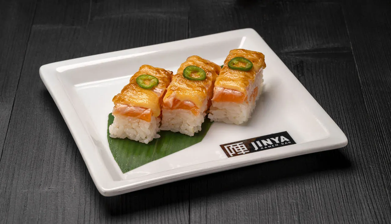 Salmon Oshi Sushi