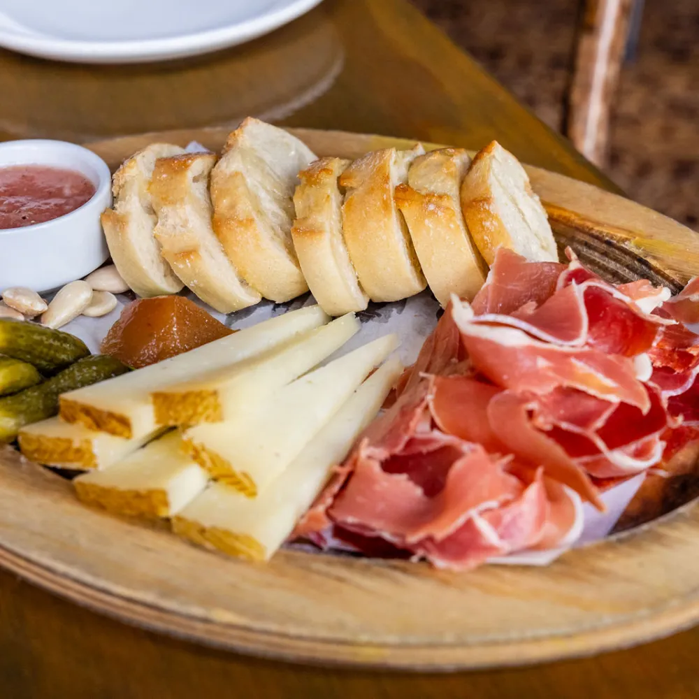 Jamón-Wrapped Dates with Spanish Goat Cheese