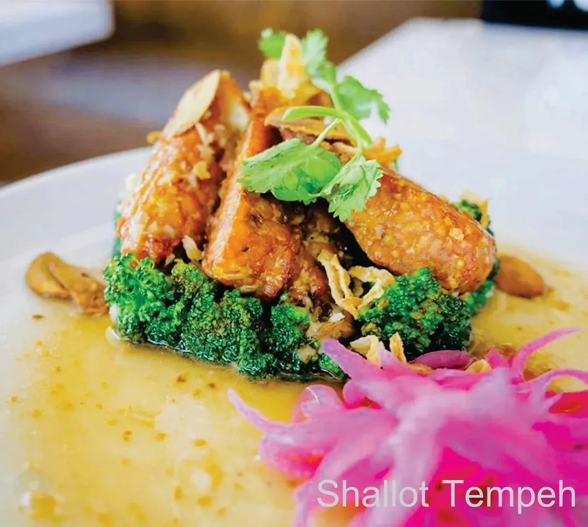Shallot Tempeh