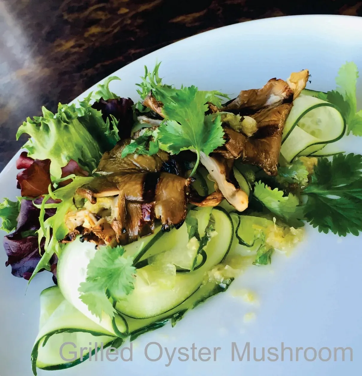 Grilled Oyster Mushroom