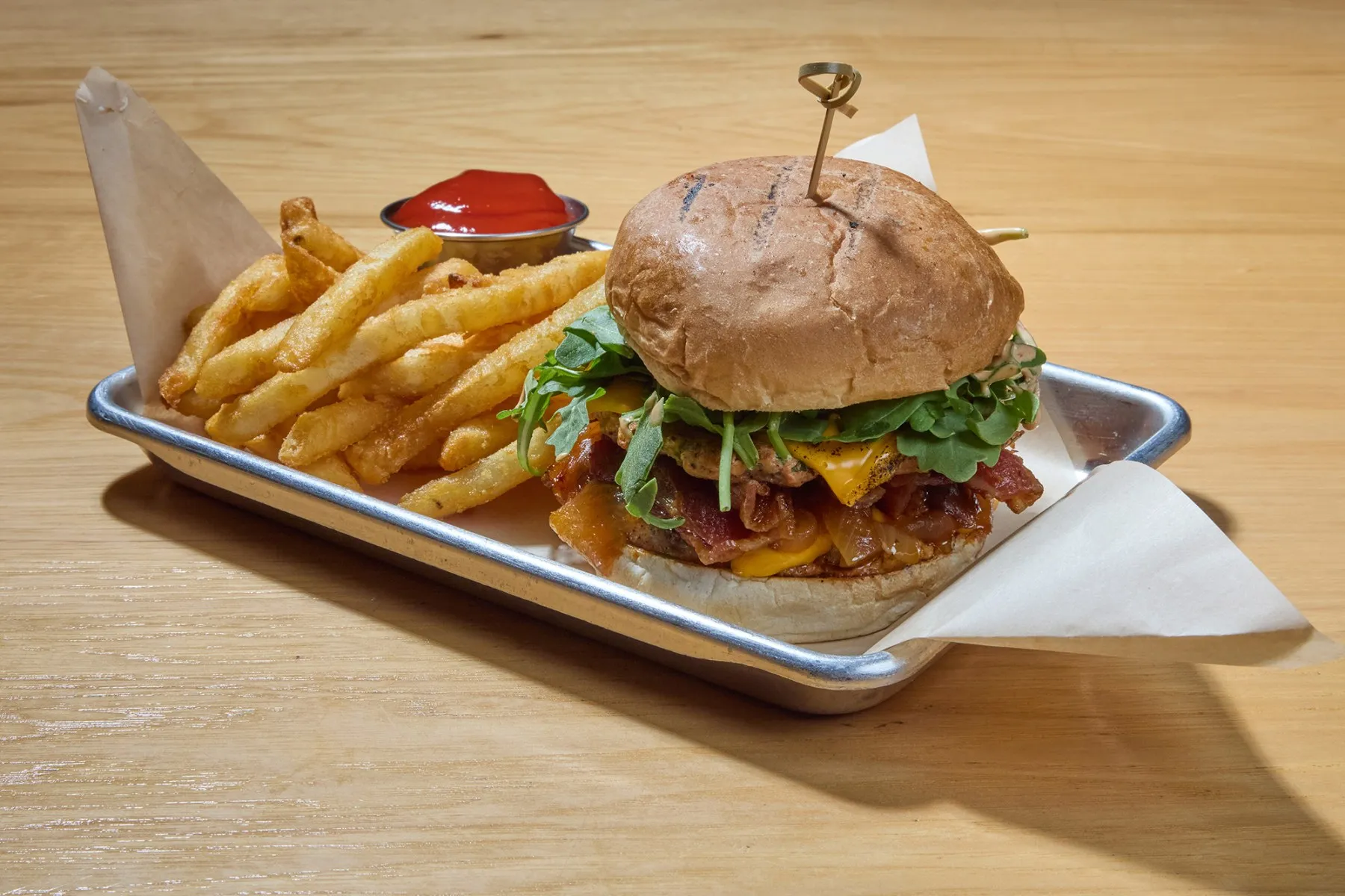 Penmar Double Patty Beef Burger