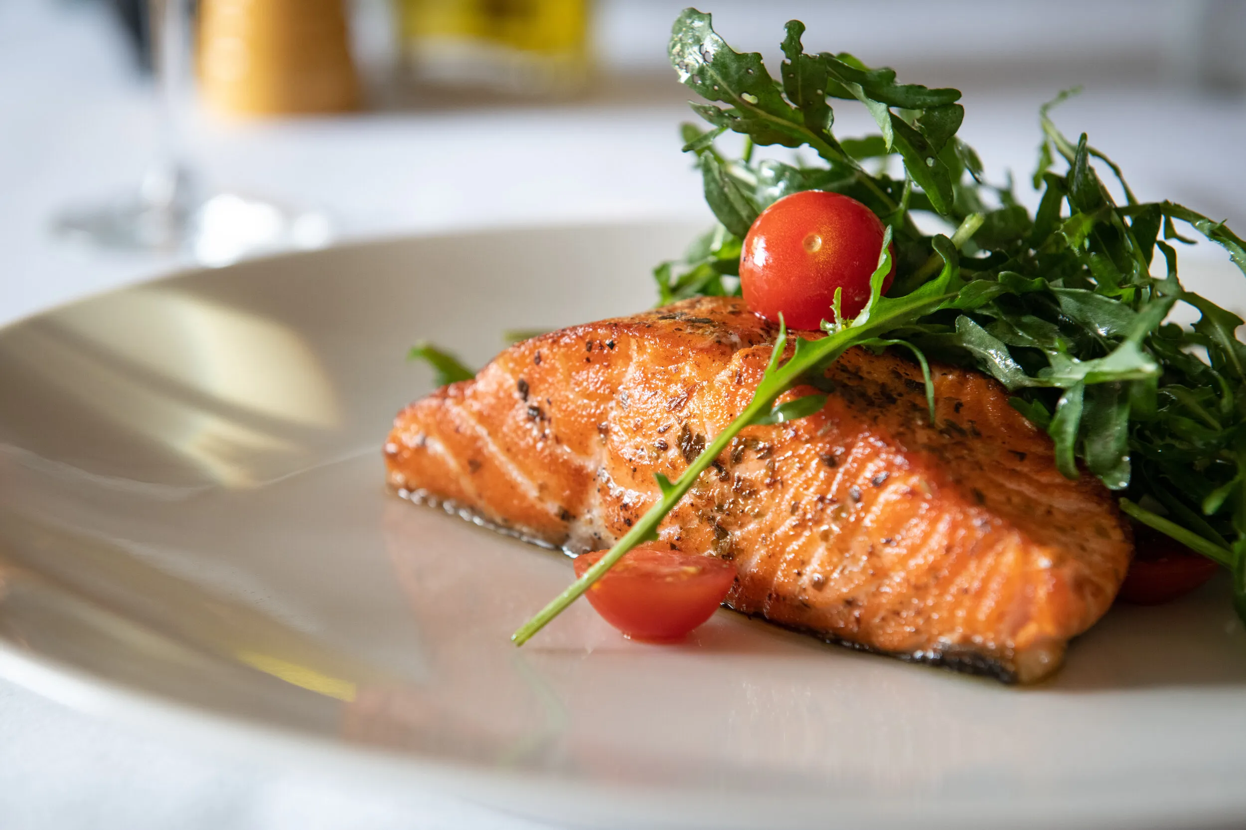 Salmone con Rucola