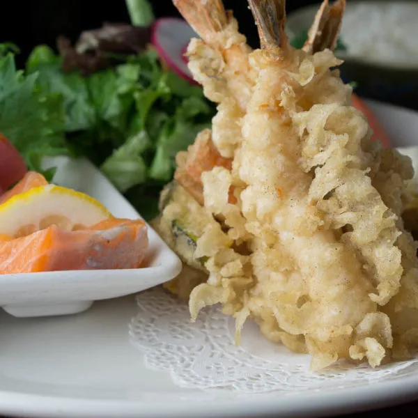 Tempura + Sashimi Dinner