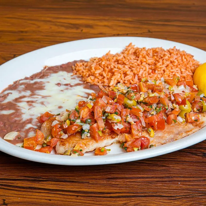 Red Snapper La Fiesta Style