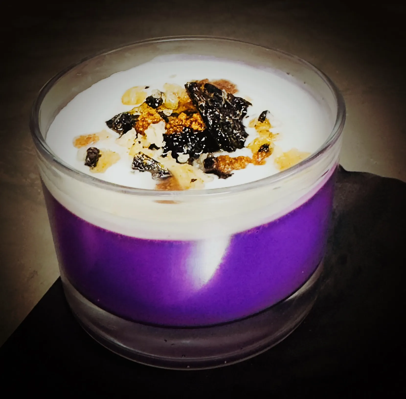 Ube Panna Cotta