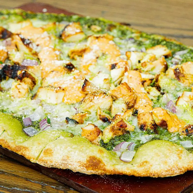 Chicken Pesto Flatbread