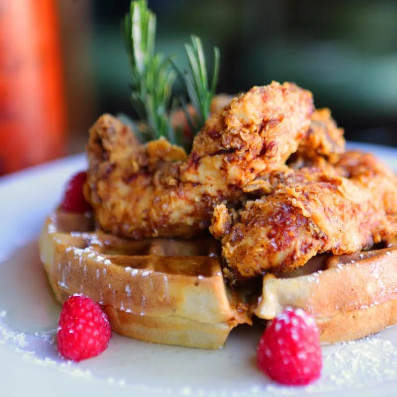 Chicken and Waffles