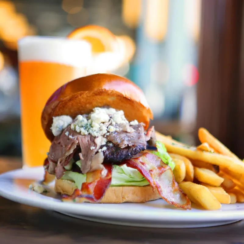 Wagyu Blue Burger