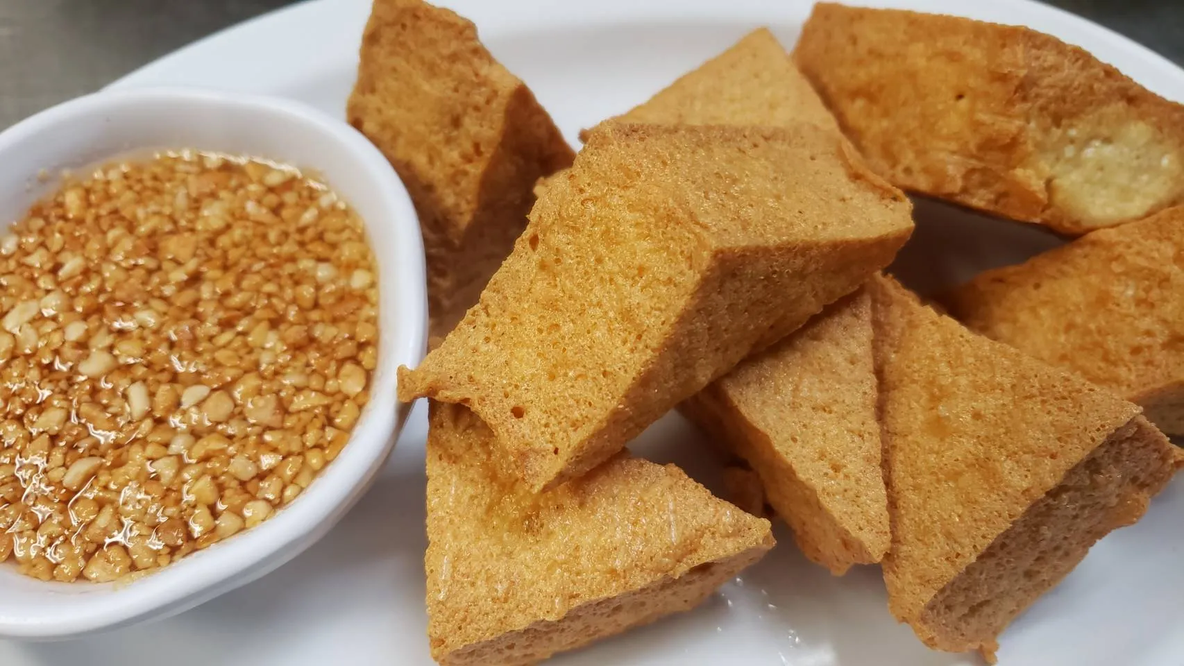 Golden Fried Tofu