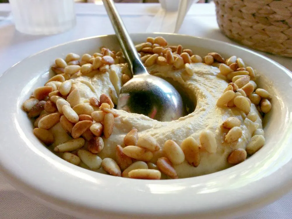 Hummos Pine Nuts