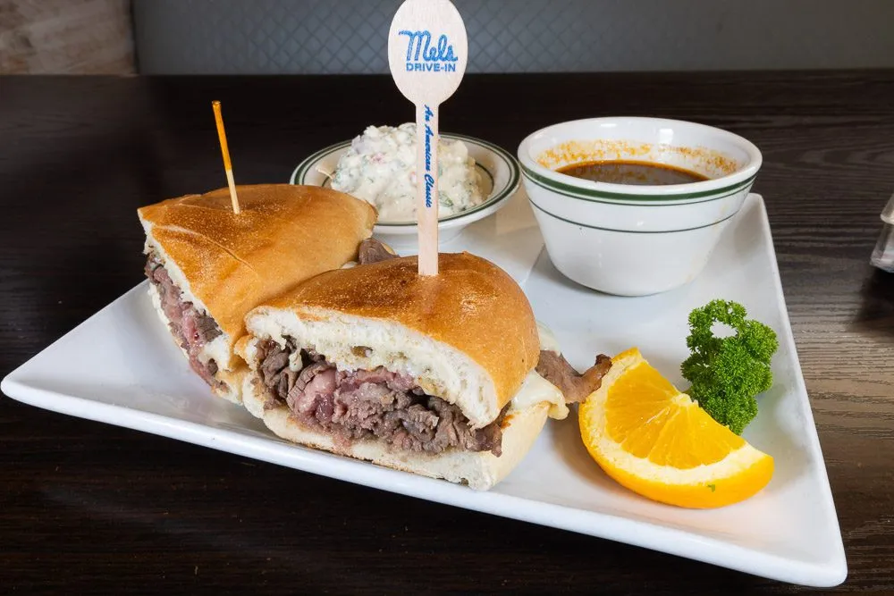 Mel's Thin Sliced French Dip
