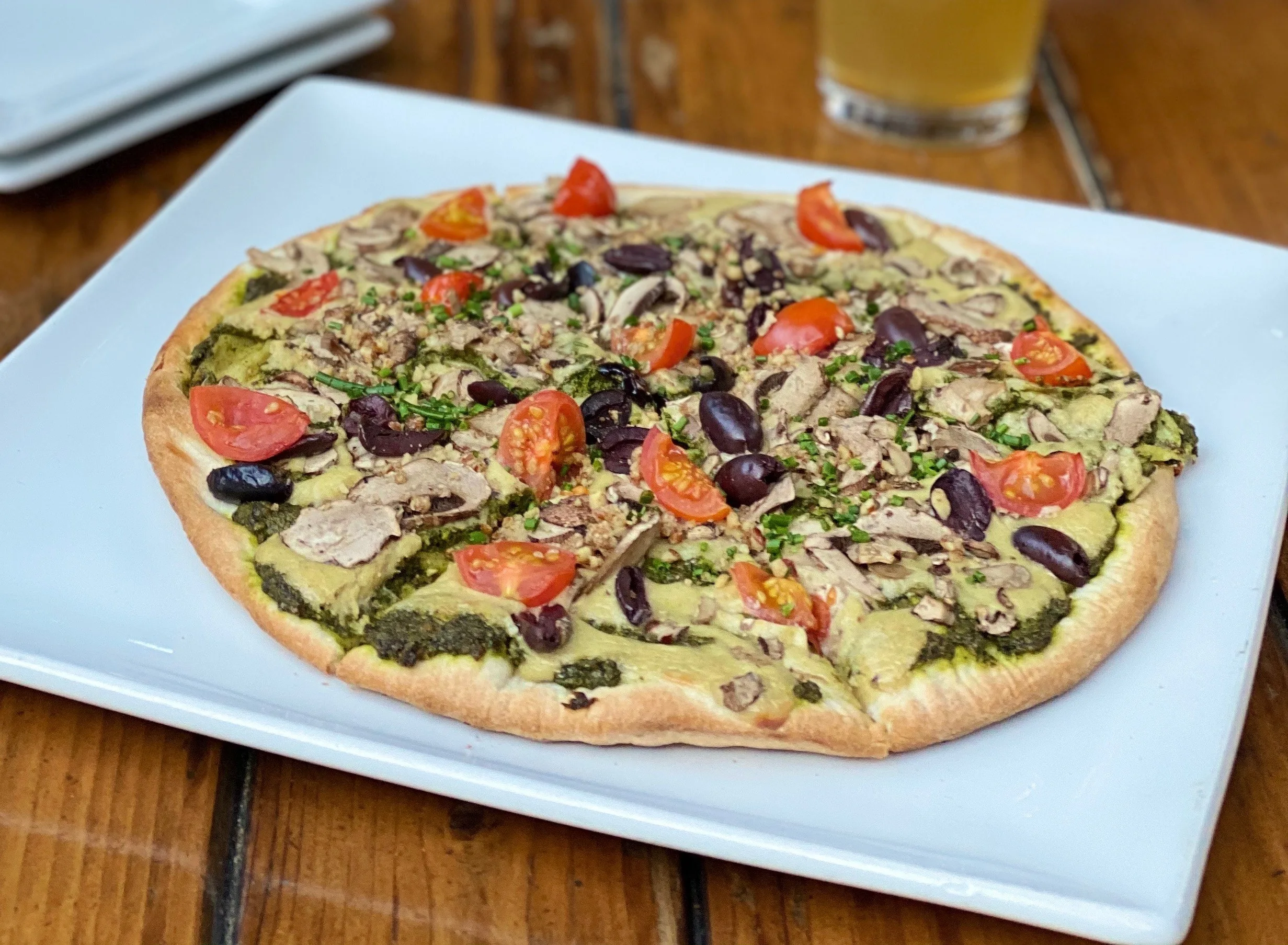 Perfecto Pesto Pizza