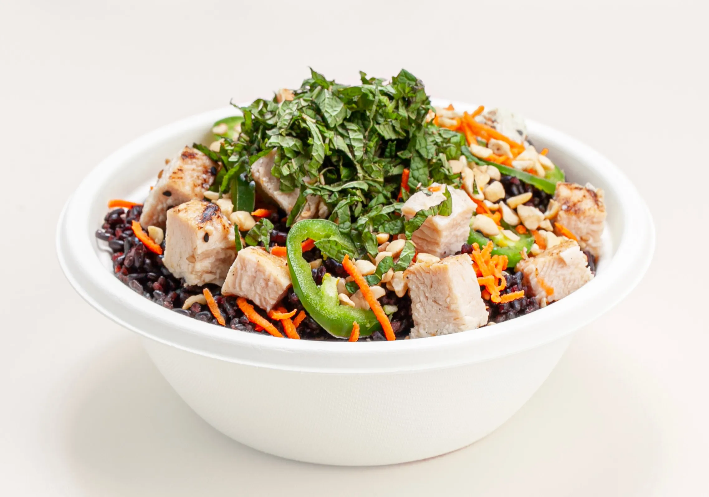 Spicy Chicken Grain Bowl