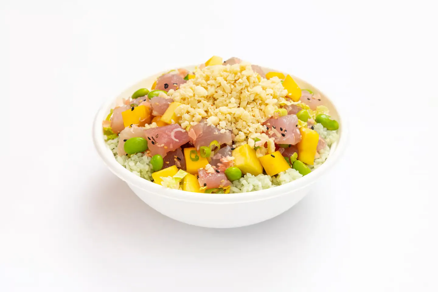 Mango Albacore Poke Bowl