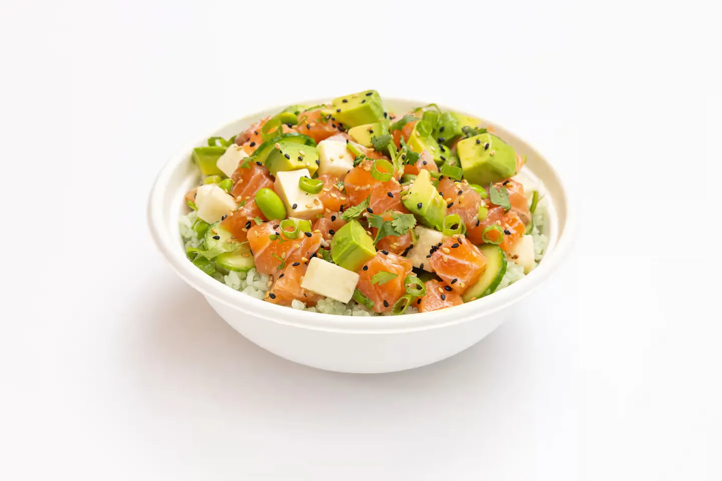 Yuzu Salmon Poke Bowl