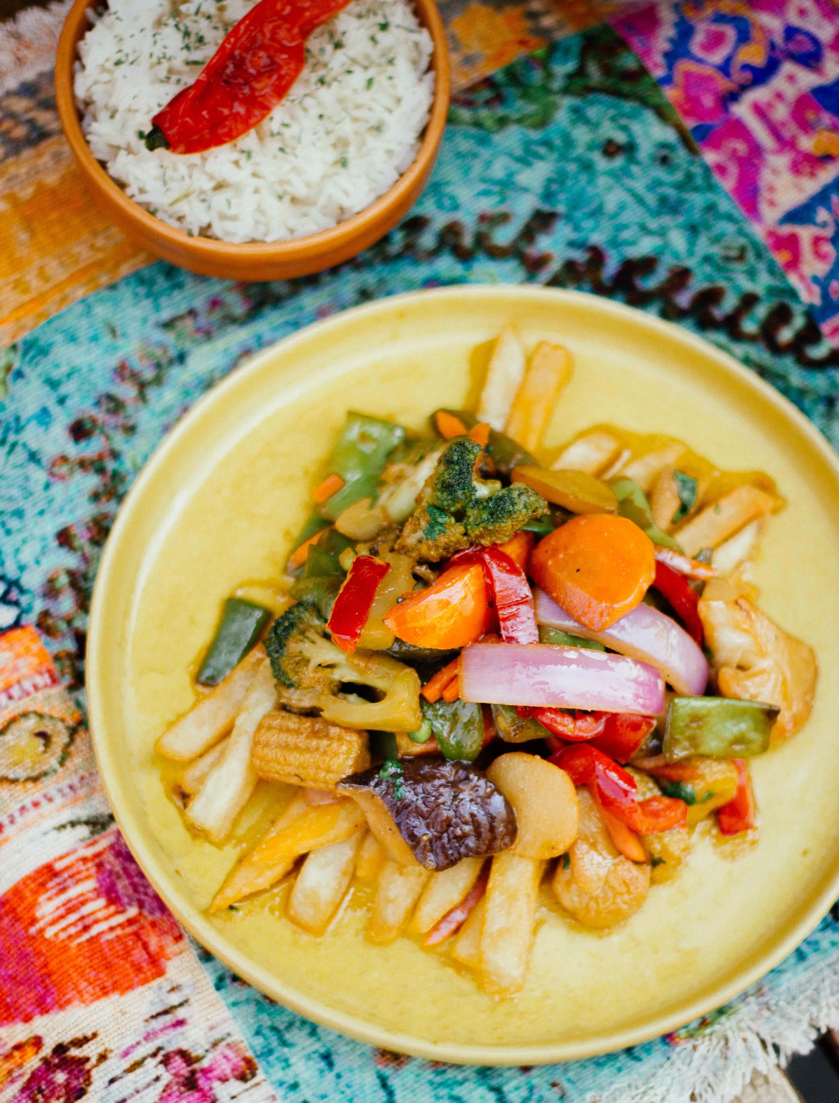 Veggie Saltado