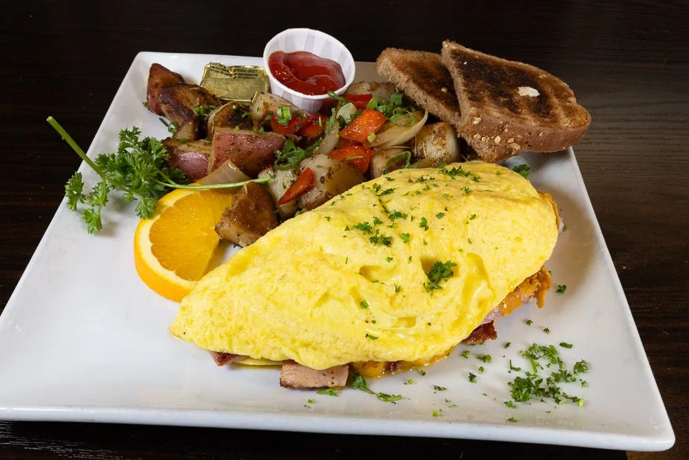 Ham and Cheese Omelette