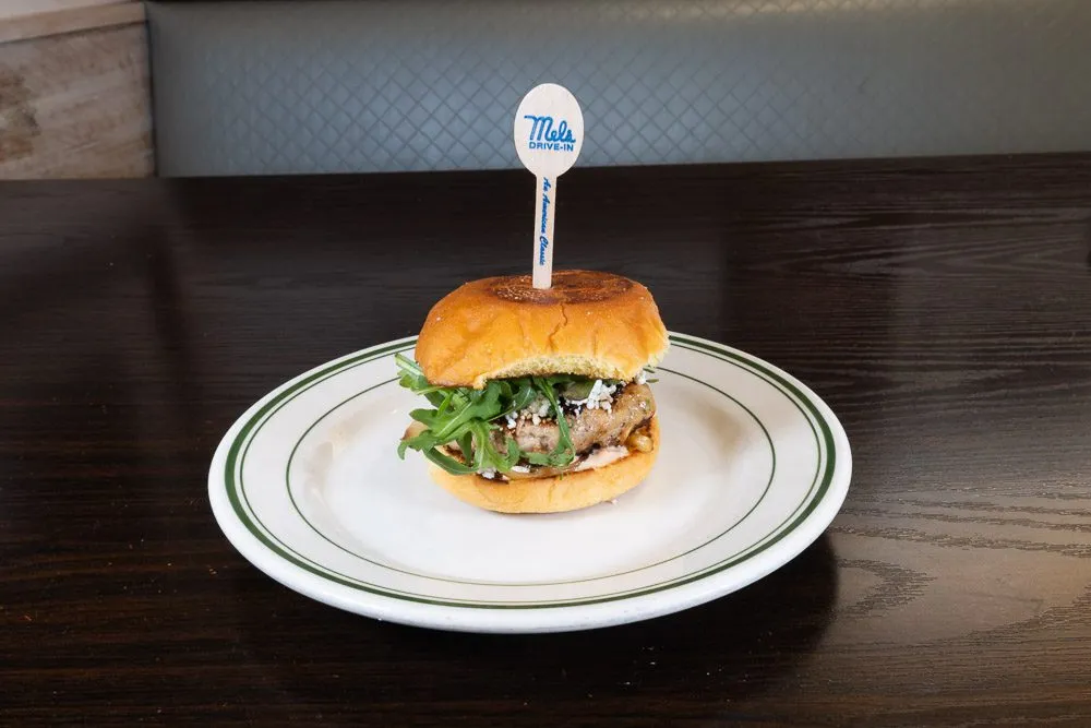Goat Cheese and Turkey Slider