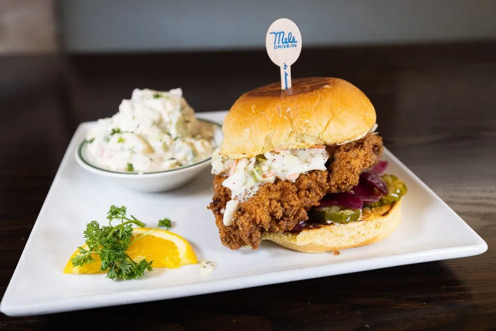 Creole Fried Chicken Sandwich