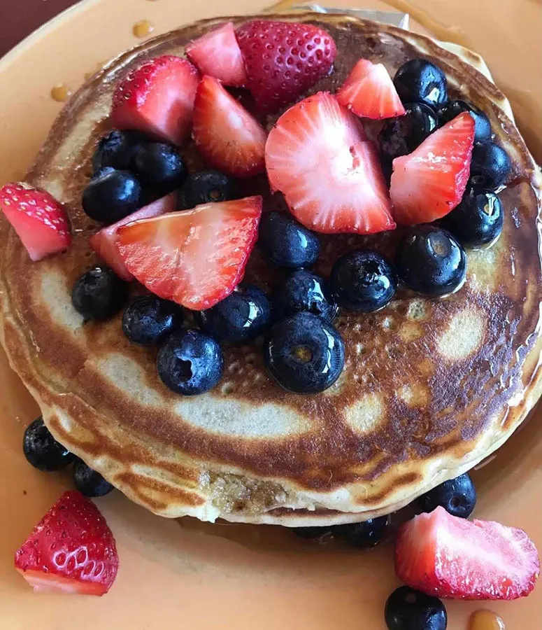 Vegan Multigrain Pancakes